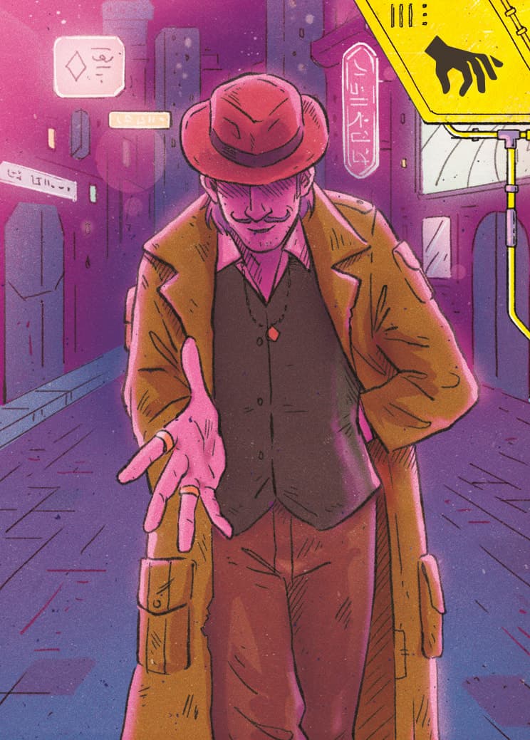 The Scammer — special character card