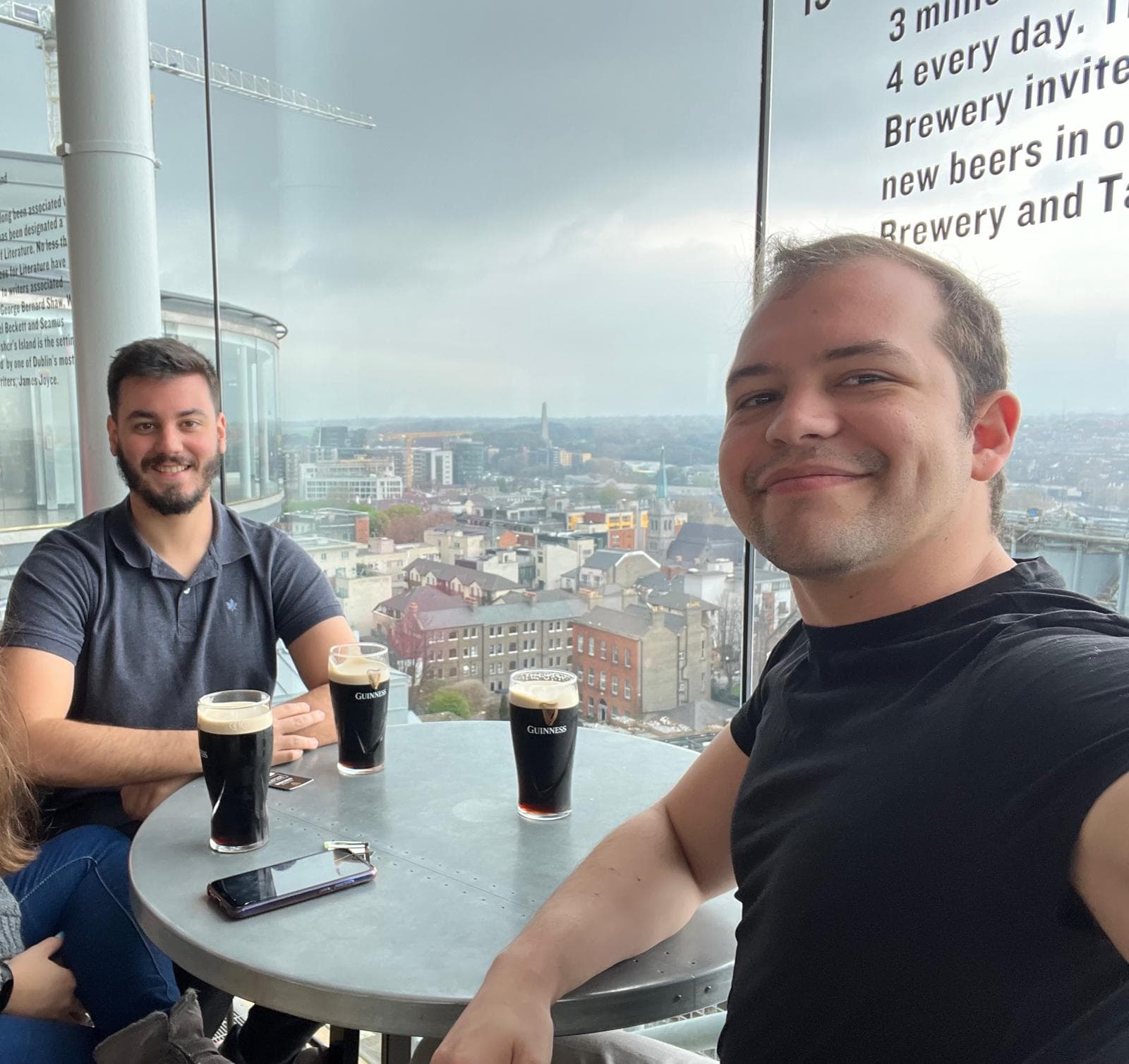 Nelson and Ander, founders of Aurora Lusus, in Dublin